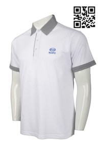 P681 Customized checkered collar Polo shirt Online fashion Polo shirt Plaid contrast chest tube Custom-made Polo shirt Polo shirt manufacturer